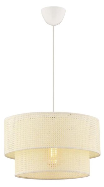 Pendul pe cablu ECHO 1xE27/60W/230V crem