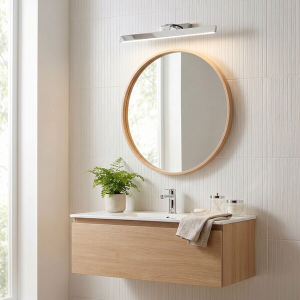 Aplică LED pentru baie SWE002-1W 58cm CHROME