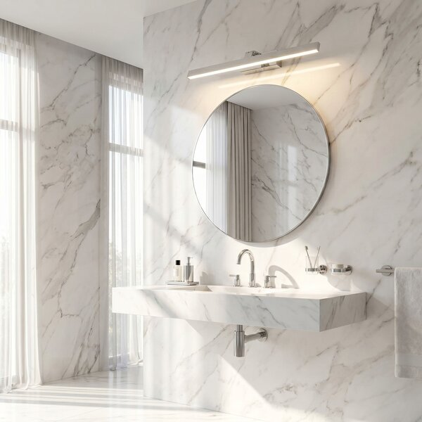 Aplică LED pentru baie SWE002-1W 58cm CHROME