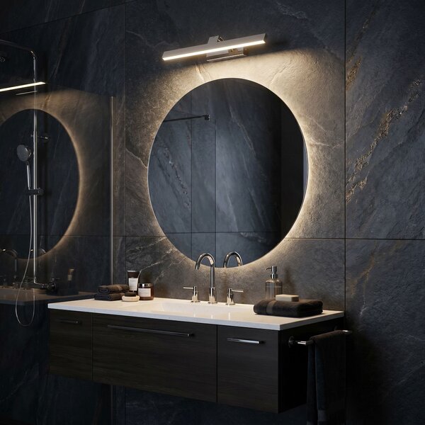 Aplică LED pentru baie SWE001-1W 43cm CHROME