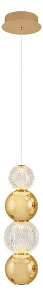 Candelabru LED CREMONA pe cablu, 7W, 230V, 3000K, auriu