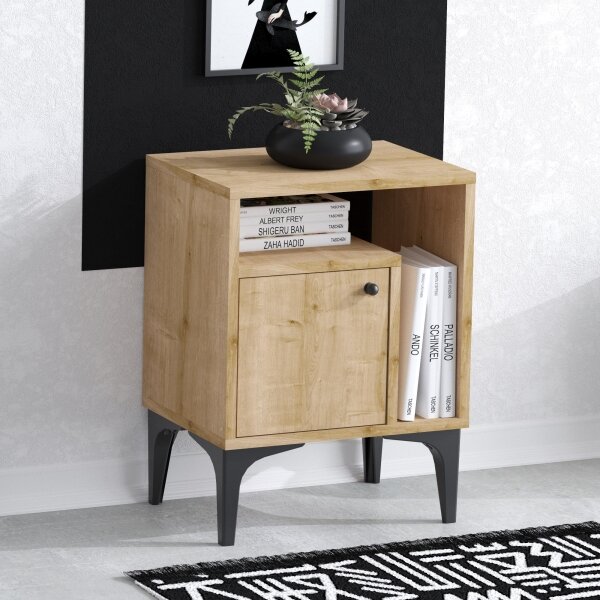 Noptieră NUNO 55x40 cm stejar safir