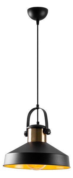 Pendul pe cablu DODO 1xE27/40W/230V negru/bronz