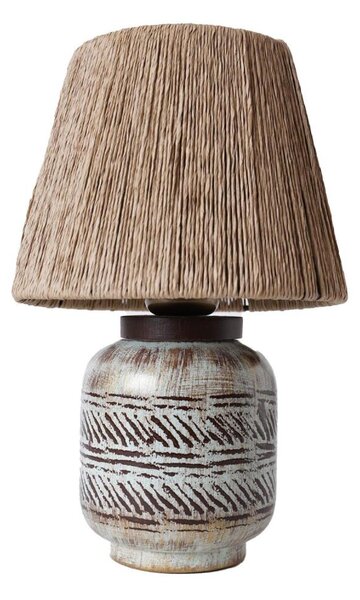 Lampă de masă RAMZES 1xE27/40W/230V, maro