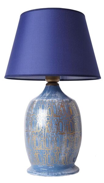 Lampă de masă RAMZES 1xE27/40W/230V, albastră