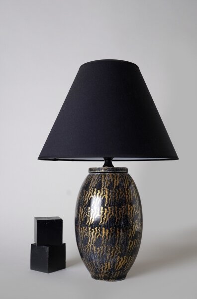 Lampă de masă RAMZES 1xE27/40W/230V neagră