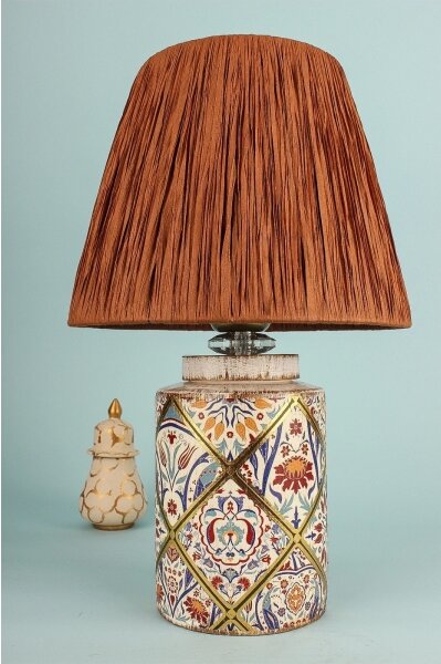 Lampă de birou RAMZES 1xE27/40W/230V rafie
