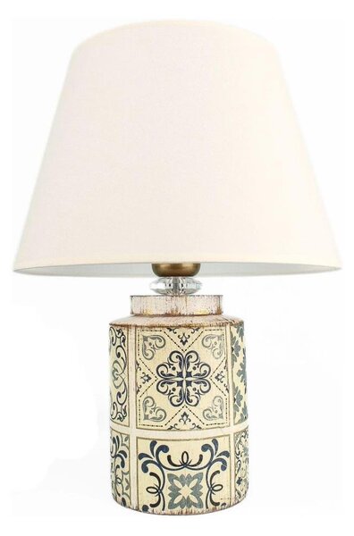 Lampă de masă RAMZES 1xE27/40W/230V albă