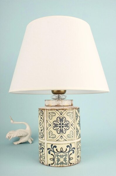 Lampă de masă RAMZES 1xE27/40W/230V albă