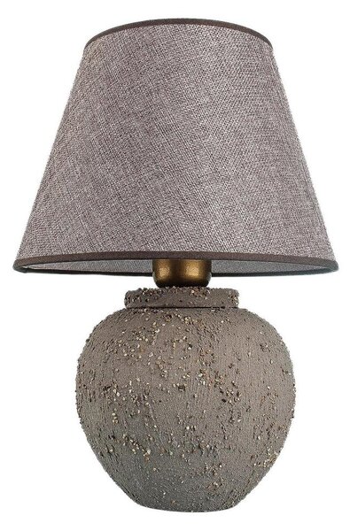 Lampă de masă RAMZES 1xE27/40W/230V maro