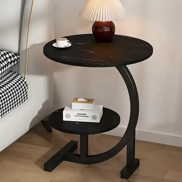 Marblenest™ Masa De Cafea Cu Două Straturi, Marmură albă
