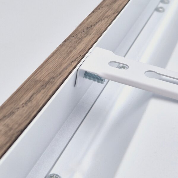 Brilagi - Corp de iluminat LED pentru baie WOODY FRAME LED/40W/230V 120x30 IP44, finisaj stejar/nuc