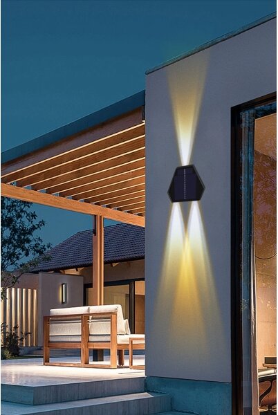 Immax 08488L - Lampă solară LED de perete cu senzor LED/2W/5V IP54