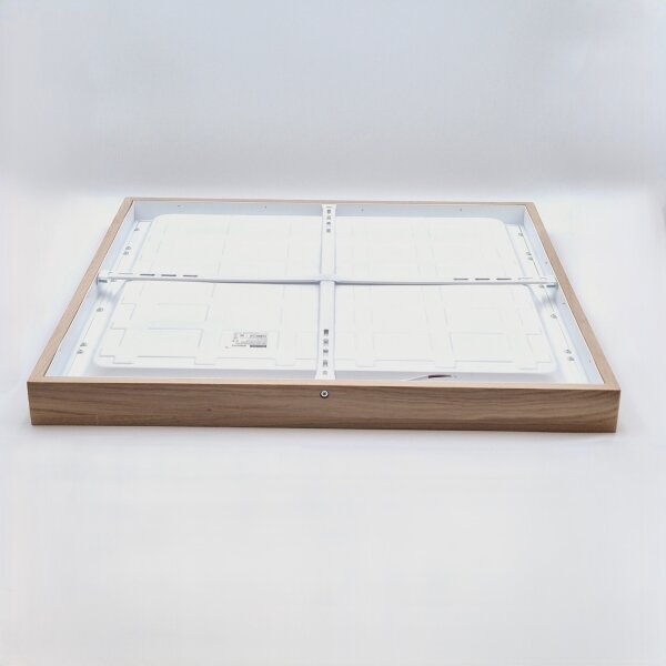 Brilagi - Plafonieră LED pentru baie WOODY FRAME, 40W, 230V, 60x60 cm, IP44, stejar