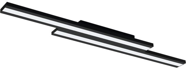 Plafonieră LED RGBW dimabilă Eglo 31715 SALITERAS-Z LED/20,4W/230V negru