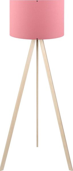 Lampadar AYD 1xE27/40W/230V roz/bej