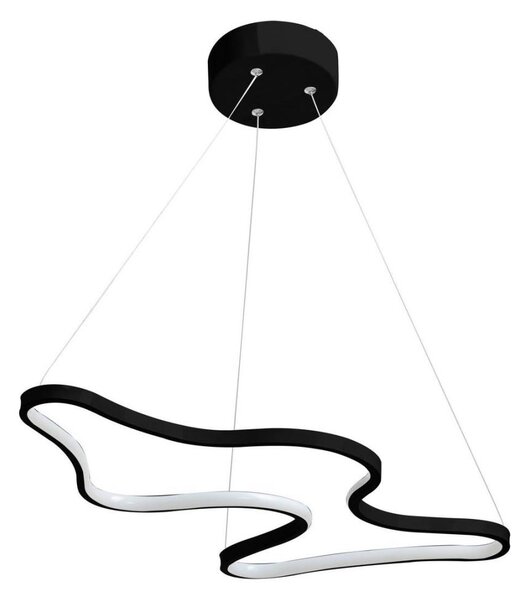 Pendul LED ARTISAN pe cablu, 36W, 230V, 6500K, negru