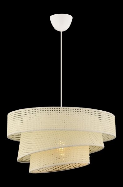 Pendul pe cablu COUPER 1xE27/60W/230V alb
