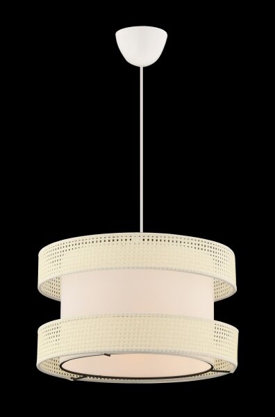 Lustră pe cablu HALO 1xE27/60W/230V, crem