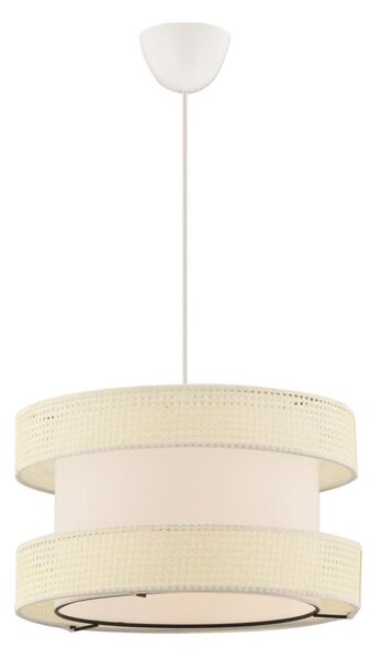 Lustră pe cablu HALO 1xE27/60W/230V, crem