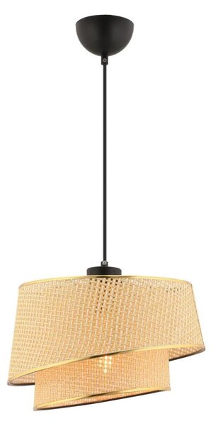 Pendul BARETTE pe cablu, 1 x E27, 60 W, 230 V, maro/auriu
