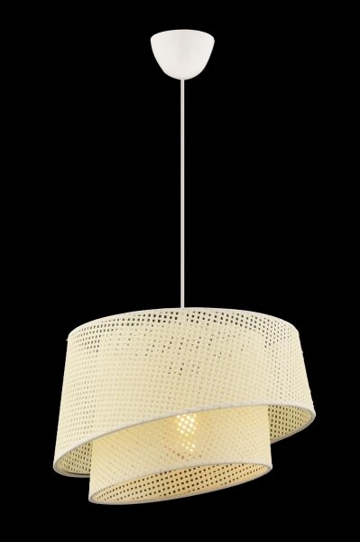 Pendul pe cablu BARETTE 1xE27/60W/230V crem