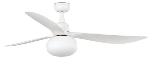FARO 34363WT-11L Ventilator de tavan OUTWOOD L 1xE27/15W/230V alb, diam. 150 cm, WT, IP44 + telecomandă