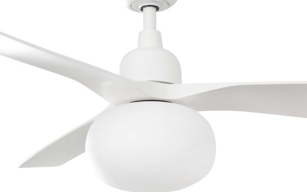 FARO 34363WT-11L Ventilator de tavan OUTWOOD L 1xE27/15W/230V alb, diam. 150 cm, WT, IP44 + telecomandă