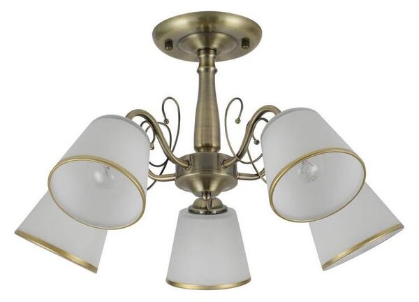 Candelabru cu tijă LOSANNA, 5 x E14, 40 W, 230 V, alamă
