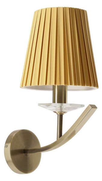 Aplică de perete VITORIA 1xE14/40W/230V galbenă/alamă