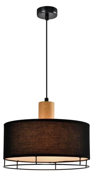 Pendul cu cablu ARDI 1xE27/40W/230V negru/maro
