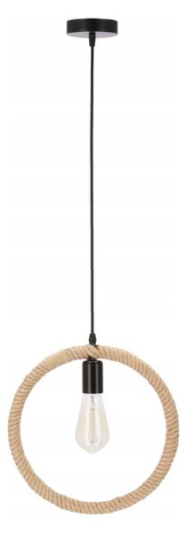 Pendul cu cablu KOLO 1xE27/40W/230V bej/negru
