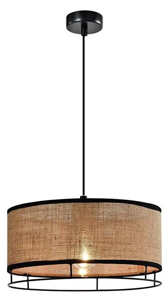 Lustră cu cablu ARDI, 1xE27/40W/230V, maro/negru