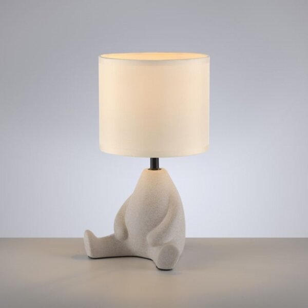 JUST LIGHT 14190-39 - Lampă de masă TED 1xE27/25W/230V, bej
