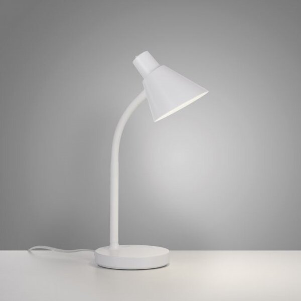 JUST LIGHT. 11248-16 - Lampă de birou LED flexibilă PIXIE, 4,5 W, 230 V, albă