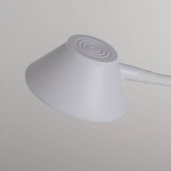 JUST LIGHT 14414-16 - Lampă de birou LED reglabilă cu încărcare PUCKI, LED/4,5W/230V, albă