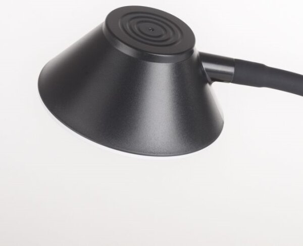 JUST LIGHT. 14414-18-LED PUCKI, lampă de masă dimabilă cu încărcare, LED/4,5W/230V, neagră