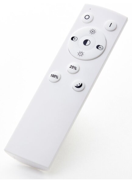 Brilliant - Plafonieră LED dimabilă AYDIN LED/34W/230V, neagră + telecomandă