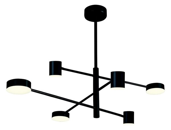 Lustră LED pe tijă LED/36W/230V 3000K negru