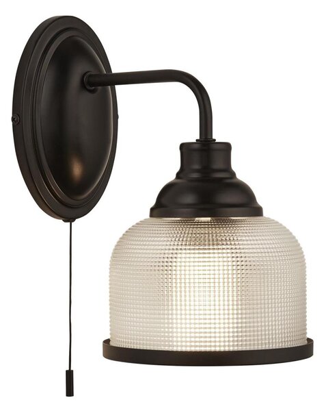 Lampă de perete Searchlight 2671-1BK HIGHWORTH 1xE27/60W/230V negru