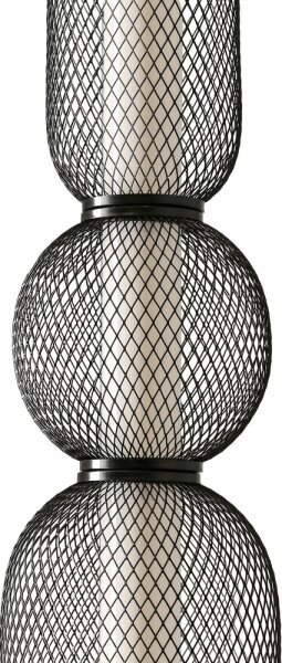 Pendul cu cablu PUMA LED/15W/230V, diam. 14 cm, negru