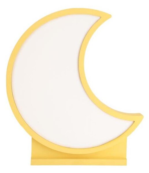 Lampă de birou pentru copii MOON LED/12W/230V, galbenă