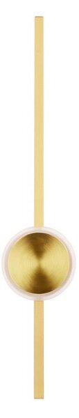 Aplică LED de perete BATUTA, 12W/230V, aurie