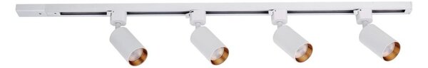 Spot pe șină TRACER 4x GU10/10W/230V, 1 m, alb