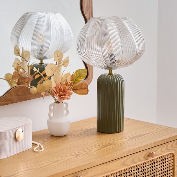 Atmosphera - Lampă de masă PHYLAS 1xE14/40W/230V verde