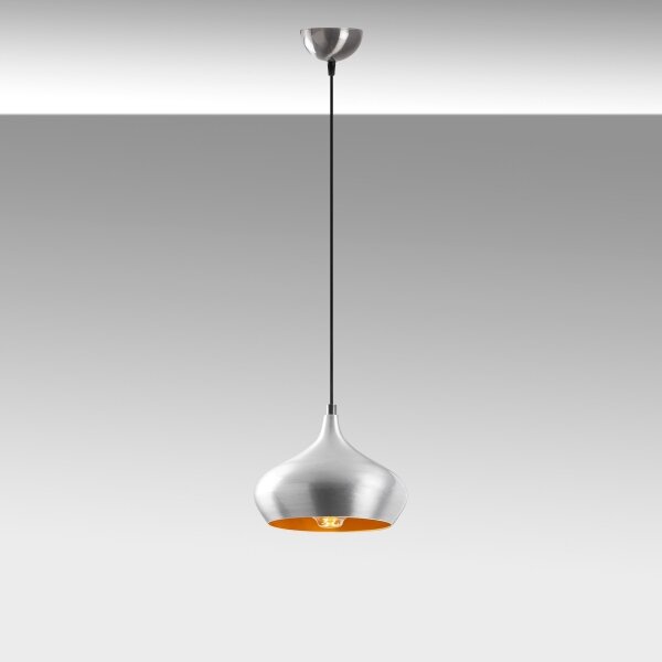Pendul pe cablu DODO 1xE27/40W/230V crom mat