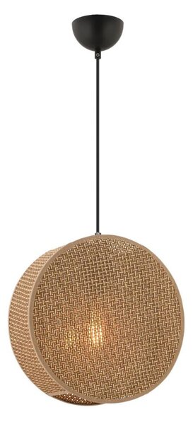 Pendul pe cablu BIG DRUM 1xE27/60W/230V maro