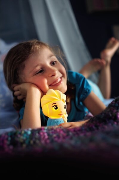 Philips 71768/03/16 - Lampă LED pentru copii DISNEY ELSA LED/0,3W/3V