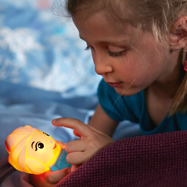 Philips 71768/03/16 - Lampă LED pentru copii DISNEY ELSA LED/0,3W/3V