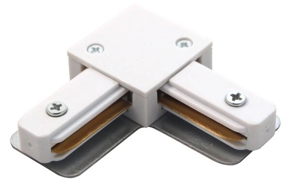 Sistem de sine monofazate, 2 x 1 metru, 4 reflectoare, LED GU10, conectori, maxim 1000W, alb mat